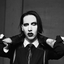 Marilyn Manson - Running to the Edge of the World Album Art