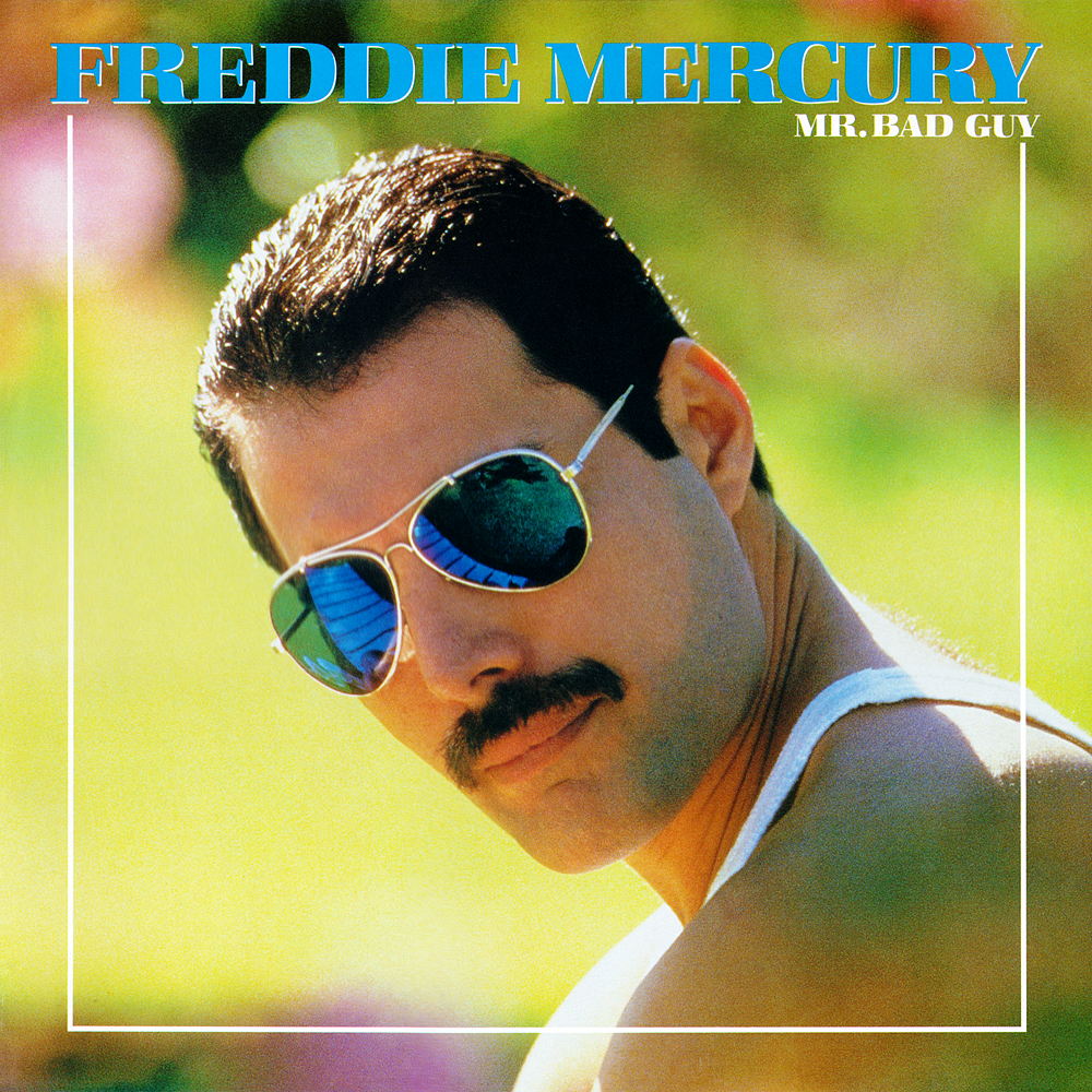 Capa de Mr. Bad Guy, primeiro disco da carreira solo de Freddie Mercury