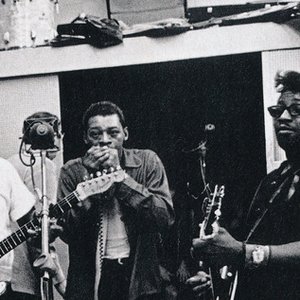 "bo diddley, muddy waters & little walter"的封面